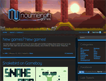 Tablet Screenshot of noumenongames.com